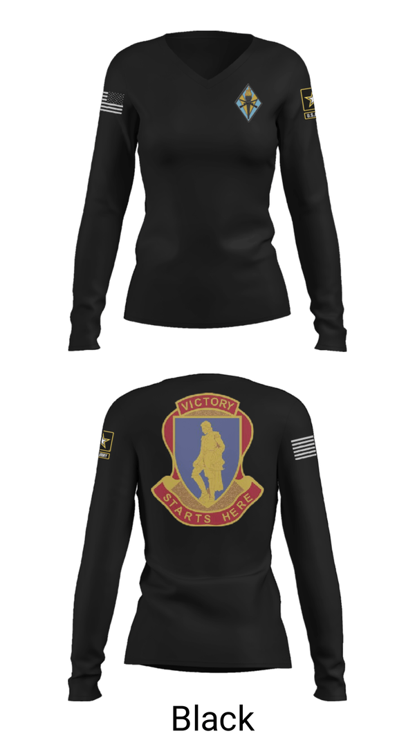 Women's Long Sleeve Vneck Shirt, Fort Jackson, Army, Teamtime, Team time, sublimation, custom sports apparel, team uniforms, spirit wear, spiritwear, sports uniforms, custom shirts, team store, custom team store, fundraiser sports, apparel fundraiser