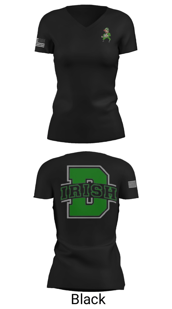 Women's Short Sleeve Vneck Shirt, Davis Middle School Basketball, Men's Basketball, Teamtime, Team time, sublimation, custom sports apparel, team uniforms, spirit wear, spiritwear, sports uniforms, custom shirts, team store, custom team store, fundraiser sports, apparel fundraiser