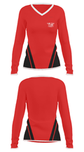 Gainz-ville Training Facility 914638 Women's Long Sleeve V-neck Shirt - 23