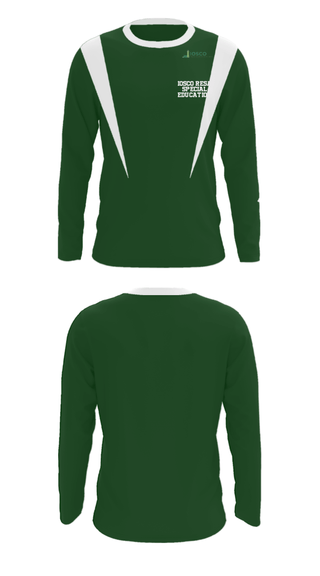 Long Sleeve Performance Shirt, IOSCO RESA Special Education, Spirit Store, Teamtime, Team time, sublimation, custom sports apparel, team uniforms, spirit wear, spiritwear, sports uniforms, custom shirts, team store, custom team store, fundraiser sports, apparel fundraiser