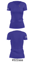Bellevue-Santa Fe Charter School 14190301 Women's Short Sleeve V-neck Shirt - 21