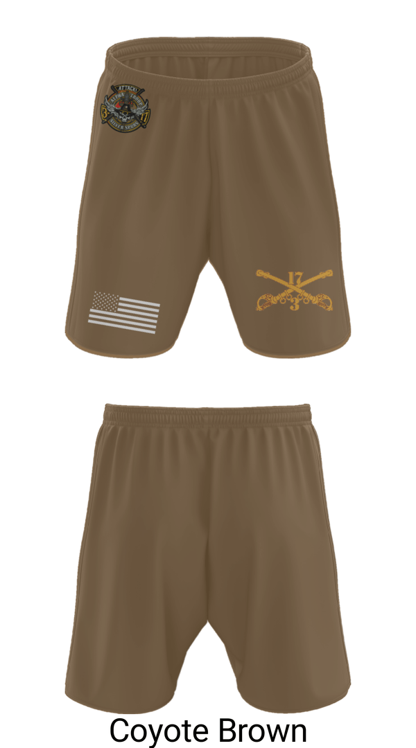 Athletic Shorts With Pockets, A/3-17 ACS, Army, Teamtime, Team time, sublimation, custom sports apparel, team uniforms, spirit wear, spiritwear, sports uniforms, custom shirts, team store, custom team store, fundraiser sports, apparel fundraiser