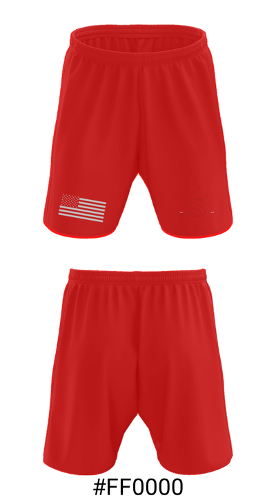 Springfield High School Wrestling 22768599 Athletic Shorts With Pockets - 15