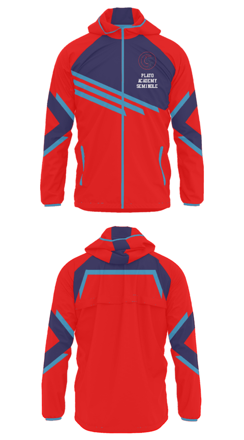 Windbreaker, Plato Academy Seminole, Spirit Store, Teamtime, Team time, sublimation, custom sports apparel, team uniforms, spirit wear, spiritwear, sports uniforms, custom shirts, team store, custom team store, fundraiser sports, apparel fundraiser