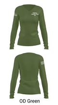 Fighting Falcons 2-39 IN 61217991 Women's Long Sleeve V-neck Shirt - 31