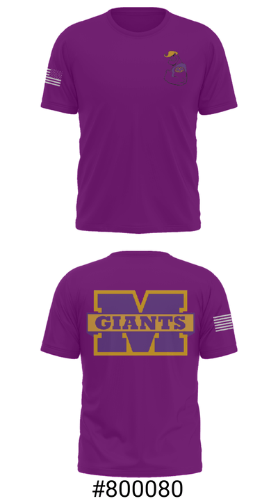 Marion High School Wrestling 62085961 Short Sleeve Performance Shirt - 19