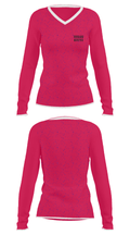 Kodaq Kuttz 53151968 Women's Long Sleeve V-neck Shirt - 31