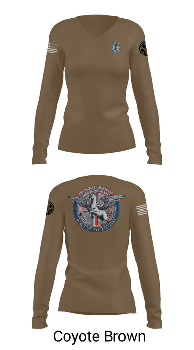 2-82 61836862 Women's Long Sleeve V-neck Shirt - 15