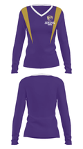 Victor Valley Christian High School 28915688 Women's Long Sleeve V-neck Shirt - 29