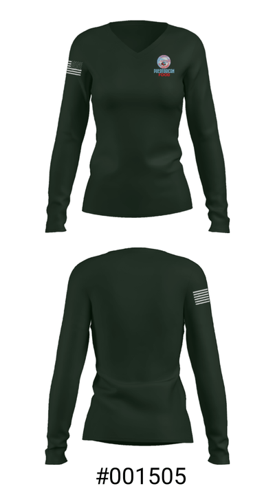 El TRIPLETAZO NC 49093923 Women's Long Sleeve V-neck Shirt - 20