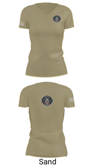 Women's Short Sleeve Vneck Shirt, , Police, Teamtime, Team time, sublimation, custom sports apparel, team uniforms, spirit wear, spiritwear, sports uniforms, custom shirts, team store, custom team store, fundraiser sports, apparel fundraiser