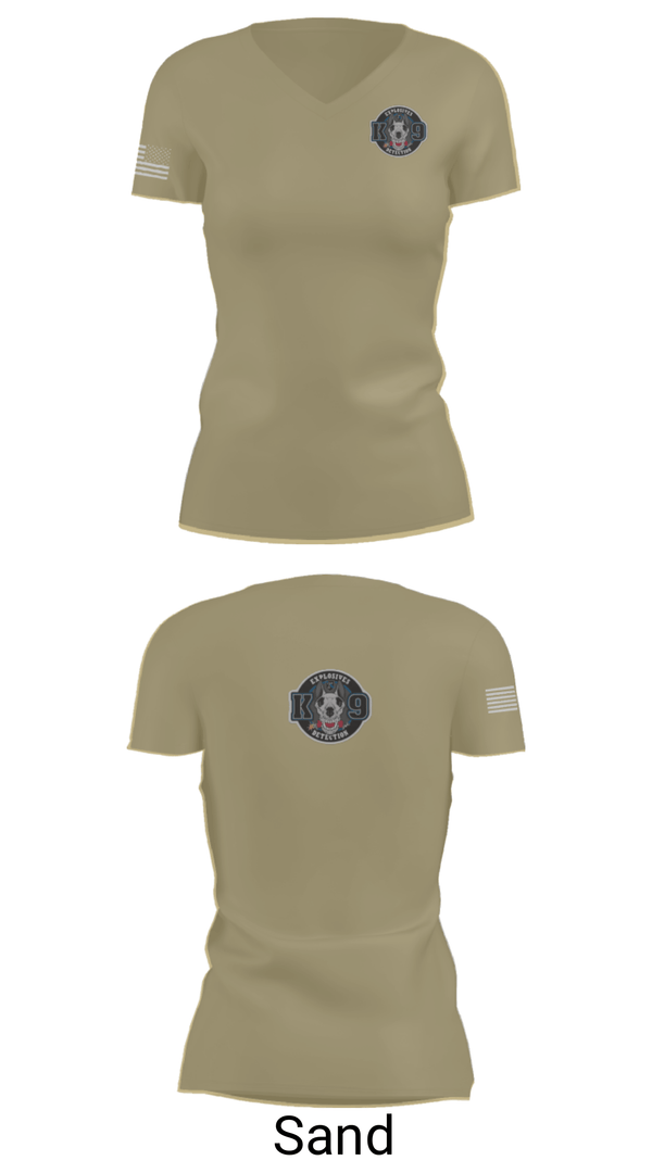 Women's Short Sleeve Vneck Shirt, , Police, Teamtime, Team time, sublimation, custom sports apparel, team uniforms, spirit wear, spiritwear, sports uniforms, custom shirts, team store, custom team store, fundraiser sports, apparel fundraiser