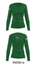 M&J GREENERY LANDSCAPE 54275960 Women's Long Sleeve V-neck Shirt - 20