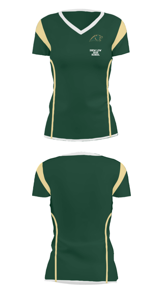 Women's Short Sleeve Vneck Shirt, SHOW LOW HIGH SCHOOL, Spirit Store, Teamtime, Team time, sublimation, custom sports apparel, team uniforms, spirit wear, spiritwear, sports uniforms, custom shirts, team store, custom team store, fundraiser sports, apparel fundraiser