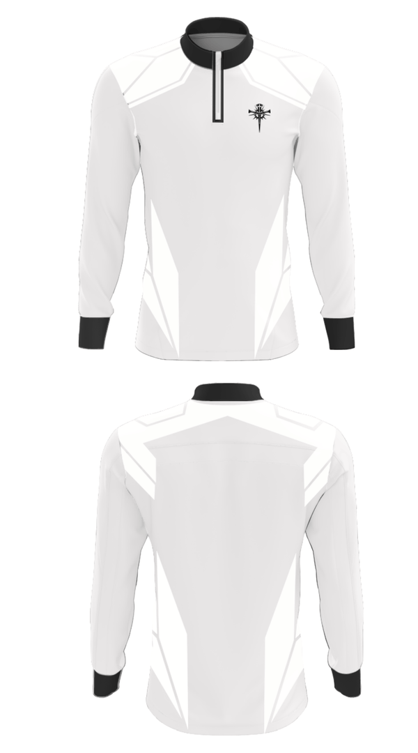 Quarter Zip Jacket, CONFLICTED RECORDS, , Teamtime, Team time, sublimation, custom sports apparel, team uniforms, spirit wear, spiritwear, sports uniforms, custom shirts, team store, custom team store, fundraiser sports, apparel fundraiser