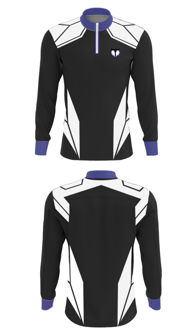 Quarter Zip Jacket, Exeter-Milligan High School Basketball, Women's Basketball, Teamtime, Team time, sublimation, custom sports apparel, team uniforms, spirit wear, spiritwear, sports uniforms, custom shirts, team store, custom team store, fundraiser sports, apparel fundraiser
