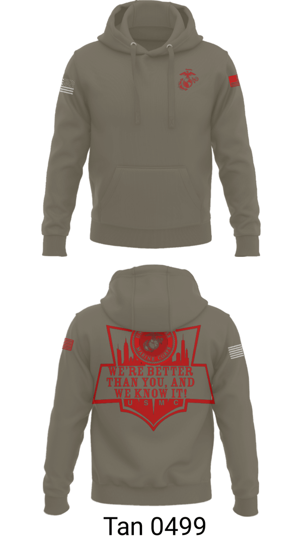 Hoodie, RSS EMPIRE STATE, Marines, Teamtime, Team time, sublimation, custom sports apparel, team uniforms, spirit wear, spiritwear, sports uniforms, custom shirts, team store, custom team store, fundraiser sports, apparel fundraiser