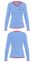 SMR -1740 27985309 Women's Long Sleeve V-neck Shirt - 32