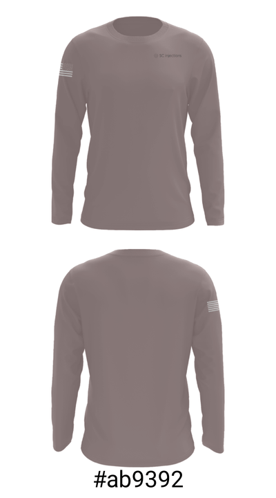 SC injections 97263627 Long Sleeve Performance Shirt - 18