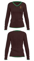 Hermes Endurance 78938911 Women's Long Sleeve V-neck Shirt - 33