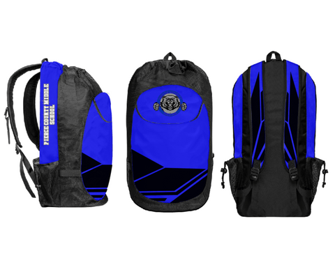 Gear Bag, Pierce County Middle School, Spirit Store, Teamtime, Team time, sublimation, custom sports apparel, team uniforms, spirit wear, spiritwear, sports uniforms, custom shirts, team store, custom team store, fundraiser sports, apparel fundraiser