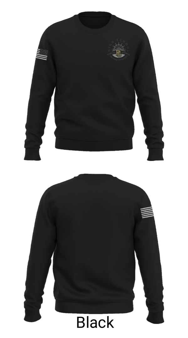 Crew Neck Sweatshirt, Pagosa Springs High School Basketball, Women's Basketball, Teamtime, Team time, sublimation, custom sports apparel, team uniforms, spirit wear, spiritwear, sports uniforms, custom shirts, team store, custom team store, fundraiser sports, apparel fundraiser