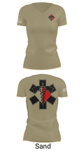 MEDICS 307th AEB 3679991 Women's Short Sleeve V-neck Shirt - 44