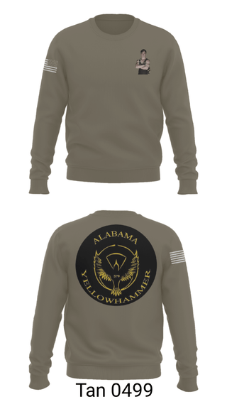 Crew Neck Sweatshirt, Alabama Yellowhammer Camp579, , Teamtime, Team time, sublimation, custom sports apparel, team uniforms, spirit wear, spiritwear, sports uniforms, custom shirts, team store, custom team store, fundraiser sports, apparel fundraiser