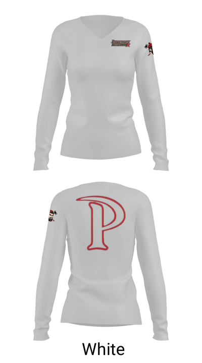 Patterson 64477097 Women's Long Sleeve V-neck Shirt - 6