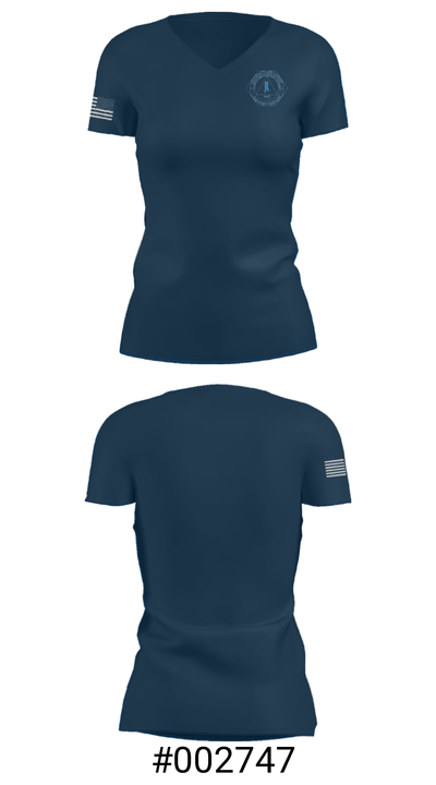 Baltimore Junior Academy 53416975 Women's Short Sleeve V-neck Shirt - 21