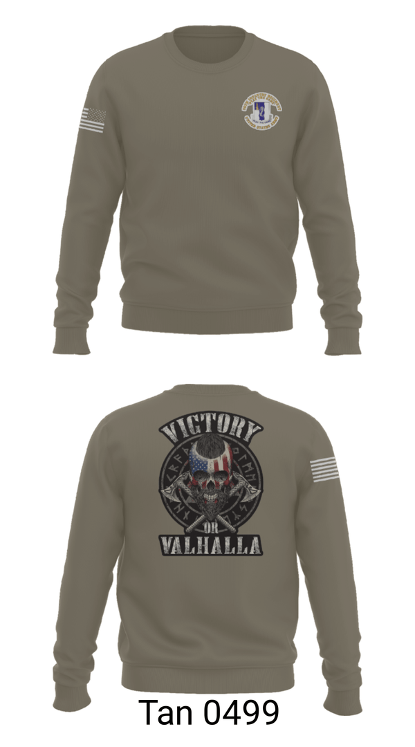Crew Neck Sweatshirt, 1-50 infantry battalion, Army, Teamtime, Team time, sublimation, custom sports apparel, team uniforms, spirit wear, spiritwear, sports uniforms, custom shirts, team store, custom team store, fundraiser sports, apparel fundraiser