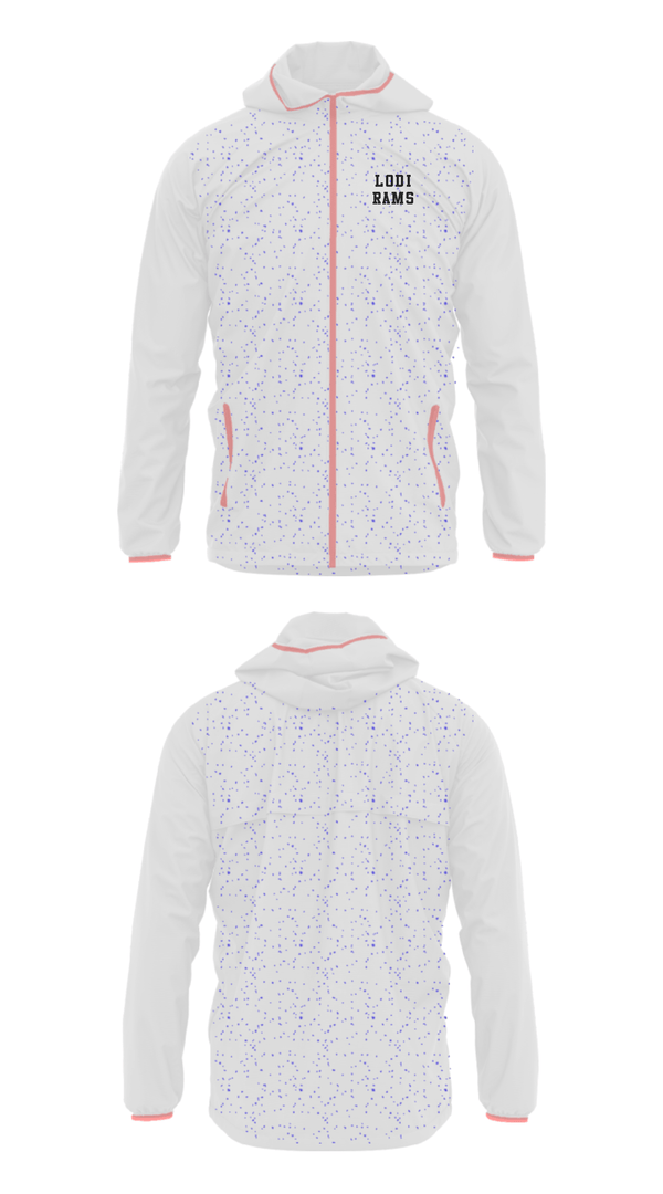 Windbreaker, Lodi Rams, Men's Basketball, Teamtime, Team time, sublimation, custom sports apparel, team uniforms, spirit wear, spiritwear, sports uniforms, custom shirts, team store, custom team store, fundraiser sports, apparel fundraiser