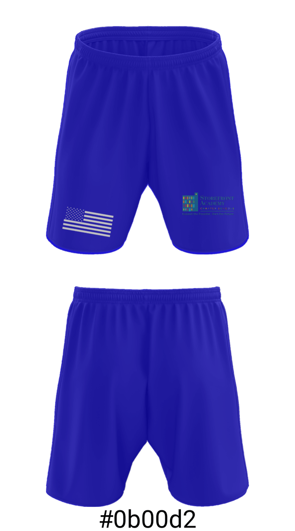 Athletic Shorts With Pockets, Storefront Academy Harlem Charter School, Spirit Store, Teamtime, Team time, sublimation, custom sports apparel, team uniforms, spirit wear, spiritwear, sports uniforms, custom shirts, team store, custom team store, fundraiser sports, apparel fundraiser