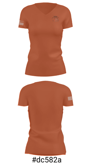 Women's Short Sleeve Vneck Shirt, Glenwood, Men's Basketball, Teamtime, Team time, sublimation, custom sports apparel, team uniforms, spirit wear, spiritwear, sports uniforms, custom shirts, team store, custom team store, fundraiser sports, apparel fundraiser