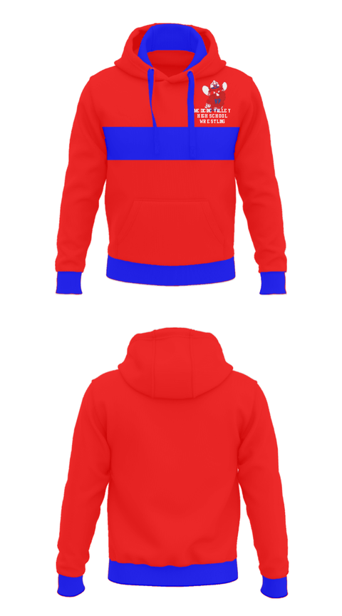 Hoodie, Medicine Valley High School Wrestling, Wrestling, Teamtime, Team time, sublimation, custom sports apparel, team uniforms, spirit wear, spiritwear, sports uniforms, custom shirts, team store, custom team store, fundraiser sports, apparel fundraiser