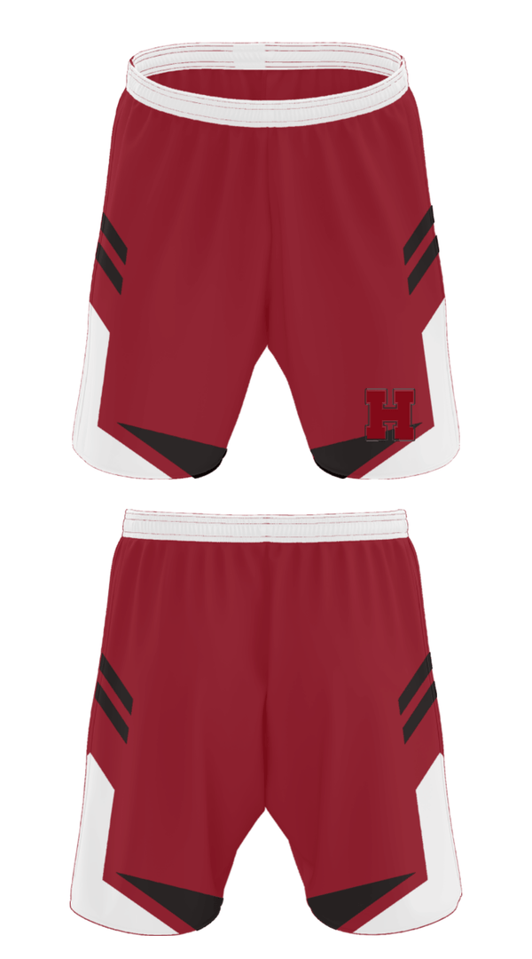 Athletic Shorts With Pockets, Havana Junior High School, Spirit Store, Teamtime, Team time, sublimation, custom sports apparel, team uniforms, spirit wear, spiritwear, sports uniforms, custom shirts, team store, custom team store, fundraiser sports, apparel fundraiser