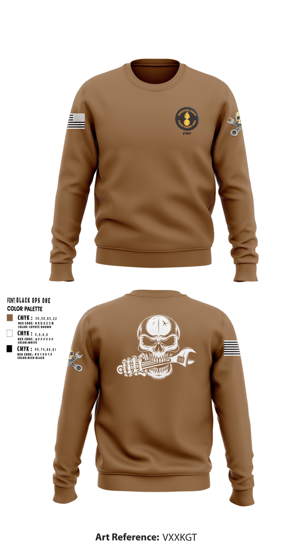 Crew Neck Sweatshirt, FMT, Army, Teamtime, Team time, sublimation, custom sports apparel, team uniforms, spirit wear, spiritwear, sports uniforms, custom shirts, team store, custom team store, fundraiser sports, apparel fundraiser