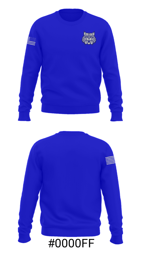 Crew Neck Sweatshirt, Meridian High School Swimming, Swimming, Teamtime, Team time, sublimation, custom sports apparel, team uniforms, spirit wear, spiritwear, sports uniforms, custom shirts, team store, custom team store, fundraiser sports, apparel fundraiser
