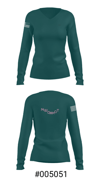 Women's Long Sleeve Vneck Shirt, Ysa's apparel, , Teamtime, Team time, sublimation, custom sports apparel, team uniforms, spirit wear, spiritwear, sports uniforms, custom shirts, team store, custom team store, fundraiser sports, apparel fundraiser