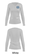 Gig Harbor High School Bowling 80875670 Women's Long Sleeve V-neck Shirt - 6