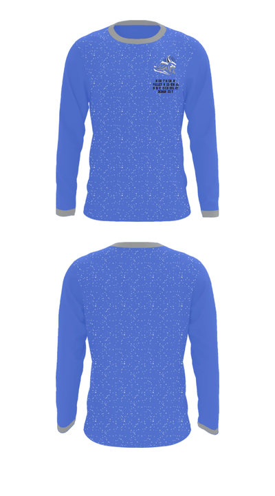 Northern Valley Regional High School At Demarest 55610350 Long Sleeve Performance Shirt - 35