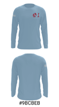 Monterey High School Wrestling 19029463 Long Sleeve Performance Shirt - 18