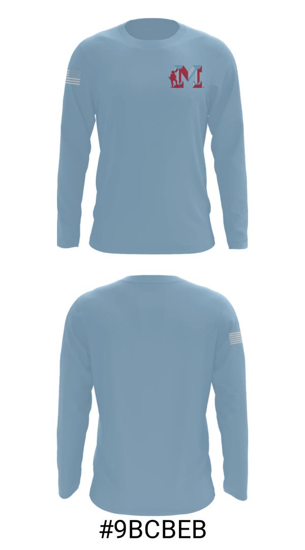 Long Sleeve Performance Shirt, Monterey High School Wrestling, Wrestling, Teamtime, Team time, sublimation, custom sports apparel, team uniforms, spirit wear, spiritwear, sports uniforms, custom shirts, team store, custom team store, fundraiser sports, apparel fundraiser