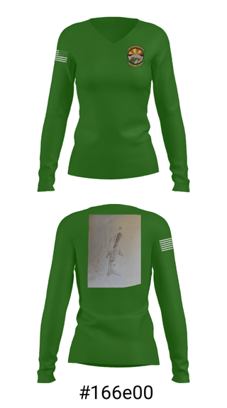 Women's Long Sleeve Vneck Shirt, , Marines, Teamtime, Team time, sublimation, custom sports apparel, team uniforms, spirit wear, spiritwear, sports uniforms, custom shirts, team store, custom team store, fundraiser sports, apparel fundraiser