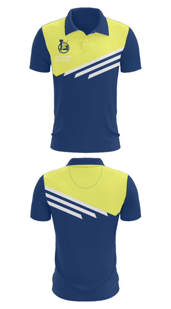 Short Sleeve Performance Polo, Littlestown High School, Spirit Store, Teamtime, Team time, sublimation, custom sports apparel, team uniforms, spirit wear, spiritwear, sports uniforms, custom shirts, team store, custom team store, fundraiser sports, apparel fundraiser