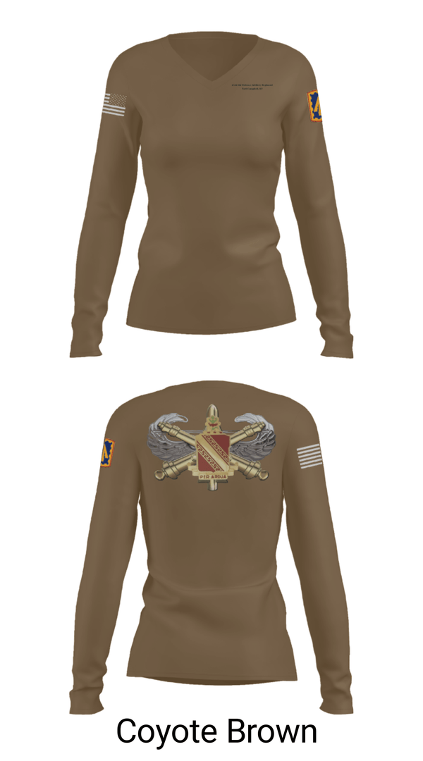 Women's Long Sleeve Vneck Shirt, , Army, Teamtime, Team time, sublimation, custom sports apparel, team uniforms, spirit wear, spiritwear, sports uniforms, custom shirts, team store, custom team store, fundraiser sports, apparel fundraiser