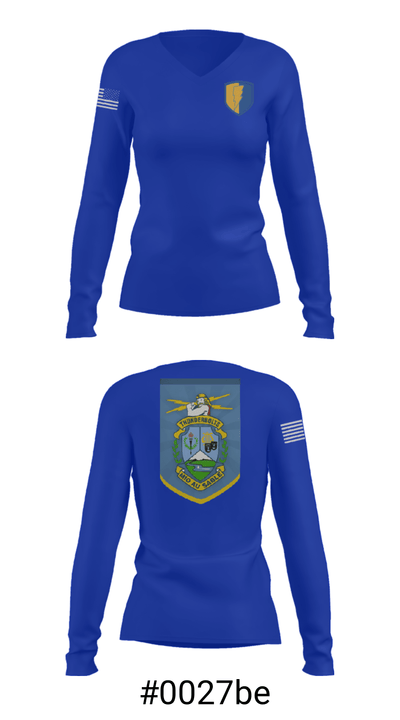 MIO Ausable schools 95382498 Women's Long Sleeve V-neck Shirt - 20