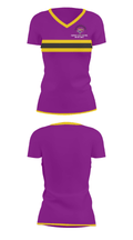 Elkton High School Wrestling 79109361 Women's Short Sleeve V-neck Shirt - 29