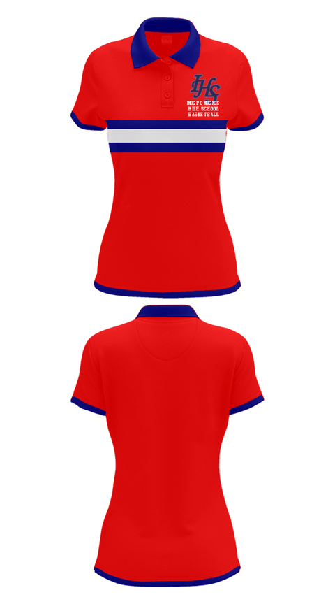 Short Sleeve Performance Polo, Independence High School Basketball, Women's Basketball, Teamtime, Team time, sublimation, custom sports apparel, team uniforms, spirit wear, spiritwear, sports uniforms, custom shirts, team store, custom team store, fundraiser sports, apparel fundraiser