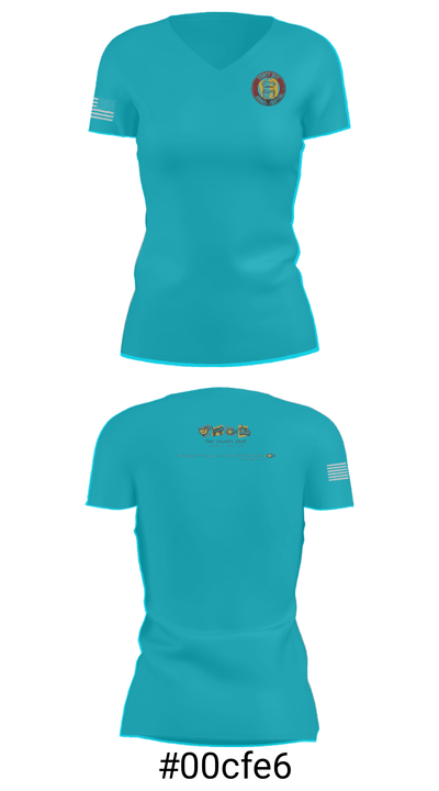 County Seat Animal Hospital 54463963 Women's Short Sleeve V-neck Shirt - 21
